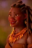 Placeholder: A photo taken from an african village "thor", <character or scene>, kente, cinematic lighting --v 4 --q 2