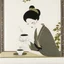 Placeholder: tea brand by Utamaro, text "TEA", stylish, minimal