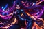 Placeholder: Hot Silk carnage in 8k solo leveling shadow artstyle, silk costum, dynamic pose, oshare kei, hurufiyya, rtx , neon lights, intricate details, highly detailed, high details, detailed portrait, masterpiece,ultra detailed, ultra quality