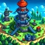 Placeholder: an image of tower defense video game