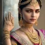 Placeholder: beautiful transparent smooth realistic indian girl, extremely sharp detail, finely tuned detail, ultra high definition, 8k, unreal engine 5, ultra sharp focus, accurate hands