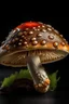 Placeholder: live mushroom