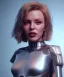 Placeholder: Artist, young Kylie Minogue, android woman, clean skin, short hair, circuits, ghost in the shell, latex coat, feather, cyber punk, neon, bamboo, blood, portrait, studio photo, unreal engine 5, soft color, 16 bit, god lights, ray tracing, RTX, lumen lighting, ultra deatail, volumetric lighting, 3d, finely drawn, hd.