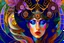 Placeholder: art by Alfons Mucha in the style of Salvador Dali, muted psychedelic colors, Lady Gaga as a high elf steampunk queen, in an biomechanical universe, HD 4K ultra high resolution, photo-real accurate, cinematic volumetric lighting