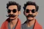 Placeholder: luffy with sunglasses and mustaches