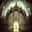 Placeholder: Insanely detailed photograph of an “sky opening up to heaven on a gothic church” with intricate detauled clouds, intricate embroidered band of stars, hyperdetailed painting by Ismail Inceoglu Huang Guangjian and Dan Witz CGSociety ZBrush Central fantasy art album cover art,8K, hdr, romantic, mysterious, ominous, flowers, jewelry, steam,oil,cafe,street vendor,steamship,D&D