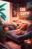 Placeholder: cozy vibes art house