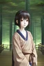 Placeholder: JAPANESE ART WORKS 2D, masterpiece),best quality,good anatomy, shuimobysim,(1 girl:1), (upper body),(smile),short hair,(hanfu),(ecchi0.5), (trees:0.5), (flowers:0.6) ,(wooden house:0.2),(bamboo forest:0.2),(creek:0.2),(river:0.2), <lora:Moxin_10:0.5>, <lora:Moxin_Shukezouma11:0.8> BY BONIAN,ZHENBANQIAO,