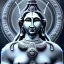 Placeholder: Lord Shiva, meditation, third eye, space, dark, universe, fourth dimension, fractal, realistic, 8k, high quality, extreme detail, symmetrical,