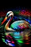 Placeholder: Psychedelic swan