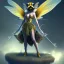 Placeholder: bumblebee fairy warrior