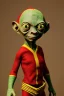 Placeholder: smeagol in Kente cloth, cinematic, zulu, ghana colours, african pattern, 8k quality