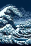 Placeholder: wave Kanagawa pixel style anime