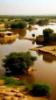 Placeholder: Sudan buildings, river farming