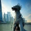 Placeholder: Insanely detailed portrait of cyberpunk Merlion Statue and Marina Bay Sand :: perfect proportions :: by Artgerm, Greg Olsen, Pixar, WLOP :: hyperrealistic, hyper detailed, photorealistic :: a masterpiece, incredible composition, amazing depth, imposing, meticulously composed, 8k :: unreal engine :: Mappa studios :: detailed matte painting, deep color, fantastical, intricate detail, splash screen, complementary colors, fantasy concept art, 8k resolution trending on Artstation