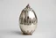Placeholder: a silver egg in the style of Alma Pihl – that says 100 on it decorated in gems glorious beautiful