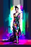 Placeholder: Beautiful Portrait,fullbody,posing in fashion show,Digital Art co-created by TT