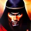 Placeholder: portrait of Dakuan-Ninja Scroll,painting by Earl Norem, simon Bisley, evan lee, 86-86, oil on canvas, cinematic composition, extreme detail,fit full head inside picture,8k