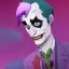 Placeholder: the joker in the style of my little pony