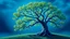 Placeholder: tree of life and blue