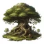 Placeholder: Quercrown: The final evolution, Quercrown takes on the appearance of a majestic oak tree. Its thick trunk provides excellent defense, and it gains powerful Ground-type moves, representing its deep roots in the earth. resembling a hedgehog