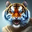 Placeholder: cyber tiger in 3d