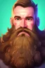 Placeholder: Mr Beard gamer logo male portrait fantasy