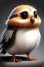 Placeholder: A cross between a Puffin and a Hamster named a Porg from Star Wars