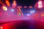 Placeholder: las vegas strip, night time , unity, scriptable render pipeline , lighting , volumetric , global illumination, fog , red emission , red tone.