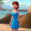 Placeholder: Lois Griffin at the Beach