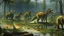 Placeholder: A hundred million years ago in a jurassic swamp park