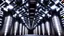 Placeholder: a 3d fractal stage structre made of metallic color 3d structures, pertty artistc background,dynamic lights