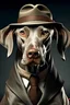 Placeholder: weimaraner gangster