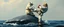 Placeholder: close up on karate kid in kick boxing polar bear match on top of whale, painted by rembrandt