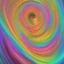 Placeholder: Smooth gentle rainbow color gradients in swirling glowing mist, ambient, delicate, calm, luminous, peaceful, harmonious, insubstantial