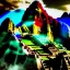 Placeholder: Machu Picchu, Peru,aerial view,cloudy,extremely detailed digital painting, high resolution,8k, realistic, beautiful, volumetric lighting, mystical colors ,perfectly centered image, perfect composition, rim light, beautiful lighting,masterpiece, stunning scene, raytracing, anatomically correct, in the style Van Gogh and robert e howard and Ken Kelley and Ohrai Noriyoshi and Simon Bisley and tomzj1.