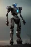 Placeholder: armor robot ai soldier mech dystopian scary gladiator predator