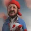 Placeholder: Recep Tayyip Erdogan as Papa Smurf