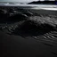 Placeholder: black sand waves