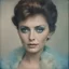 Placeholder: Sophia Loren, blue, autochrome