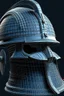 Placeholder: 2d blueprint of a viking helmet, , high detail, smooth render, prize winning