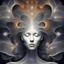 Placeholder: fractal language connects the person with other people and the nature