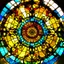 Placeholder: sunlight in a stained glass mandala