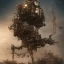 Placeholder: Heartbroken, steampunk, realistic, futuristic, heroic, 8k resolution, cinematic 4d