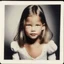 Placeholder: Kate moss as a toddler, polaroid, 1960s