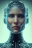 Placeholder: cyberpunk, glass head, women, portrai, open mouth, perfect skin, tron, cyborg , perfekt, real, dream, hr giger