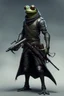 Placeholder: frogman spy humanoid medival assassin