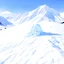 Placeholder: a snowy mountain that looks like a lying woman