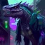 Placeholder: The cyberpunk dinosaur