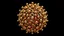 Placeholder: a mandelbulb 3d fractal made of small metallic color spheres
